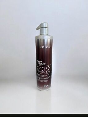 Joico Pro Series 2 Defy Damage Hair Treatment - Silver and Burgundy Pump